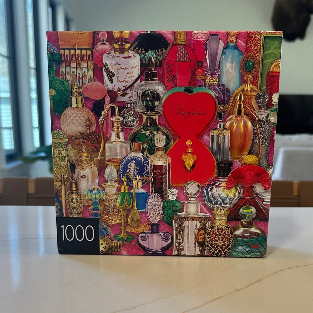 Perfume Bottles by Cardinal 1000 Piece Puzzle